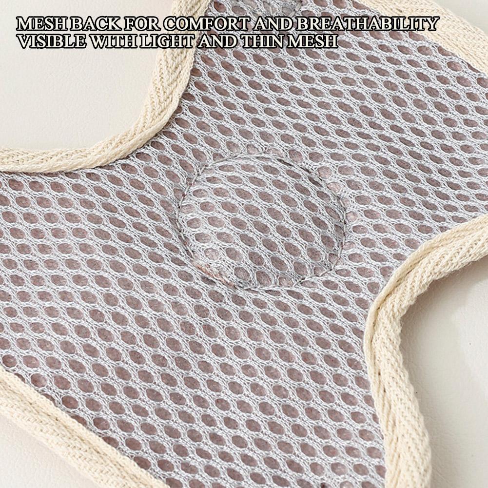 Small Pet Vest Harness with Leash — Soft Chest Strap for Dogs, Cats & Rabbits