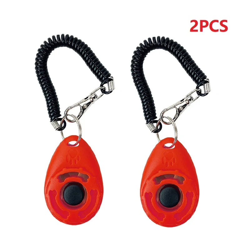 Pet Training Clicker with Wrist Strap — Dog & Cat Click Trainer
