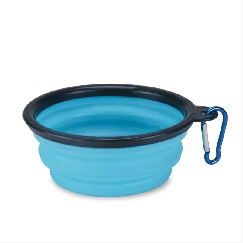 Collapsible Pet Travel Bowl — Portable Food & Water Bowl for Dogs & Cats