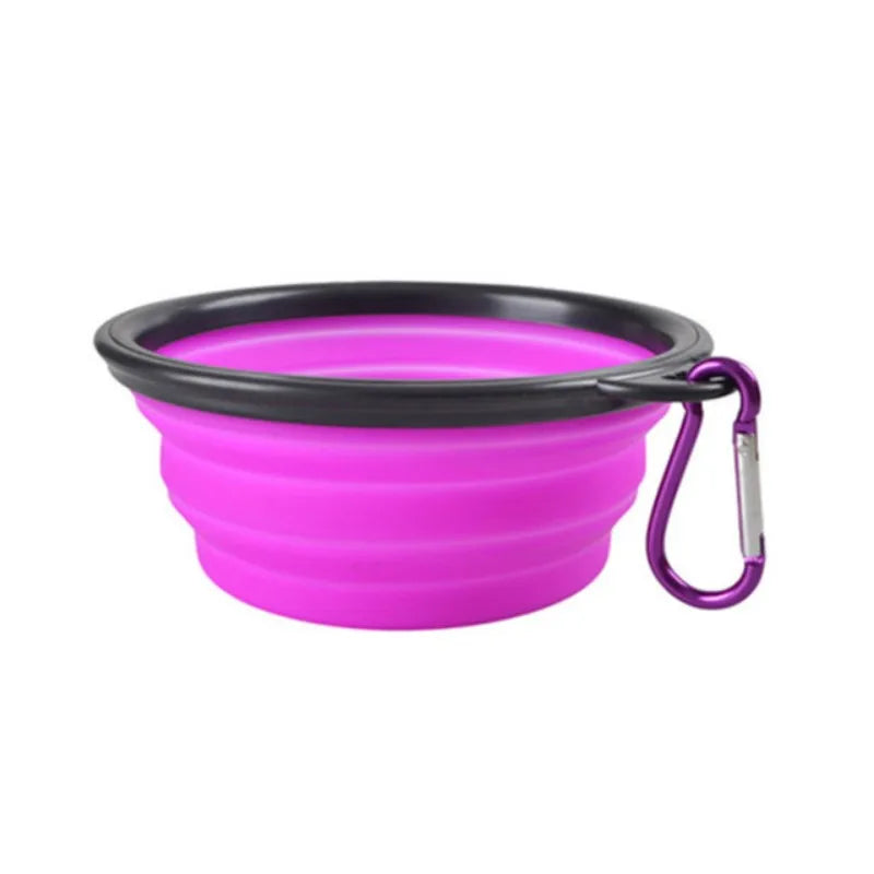 Collapsible Pet Travel Bowl — Portable Food & Water Bowl for Dogs & Cats