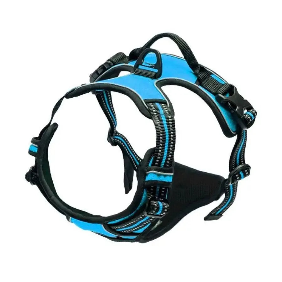 Dog Vest Harness & Leash Set — Adjustable Collar for Small & Medium Dogs