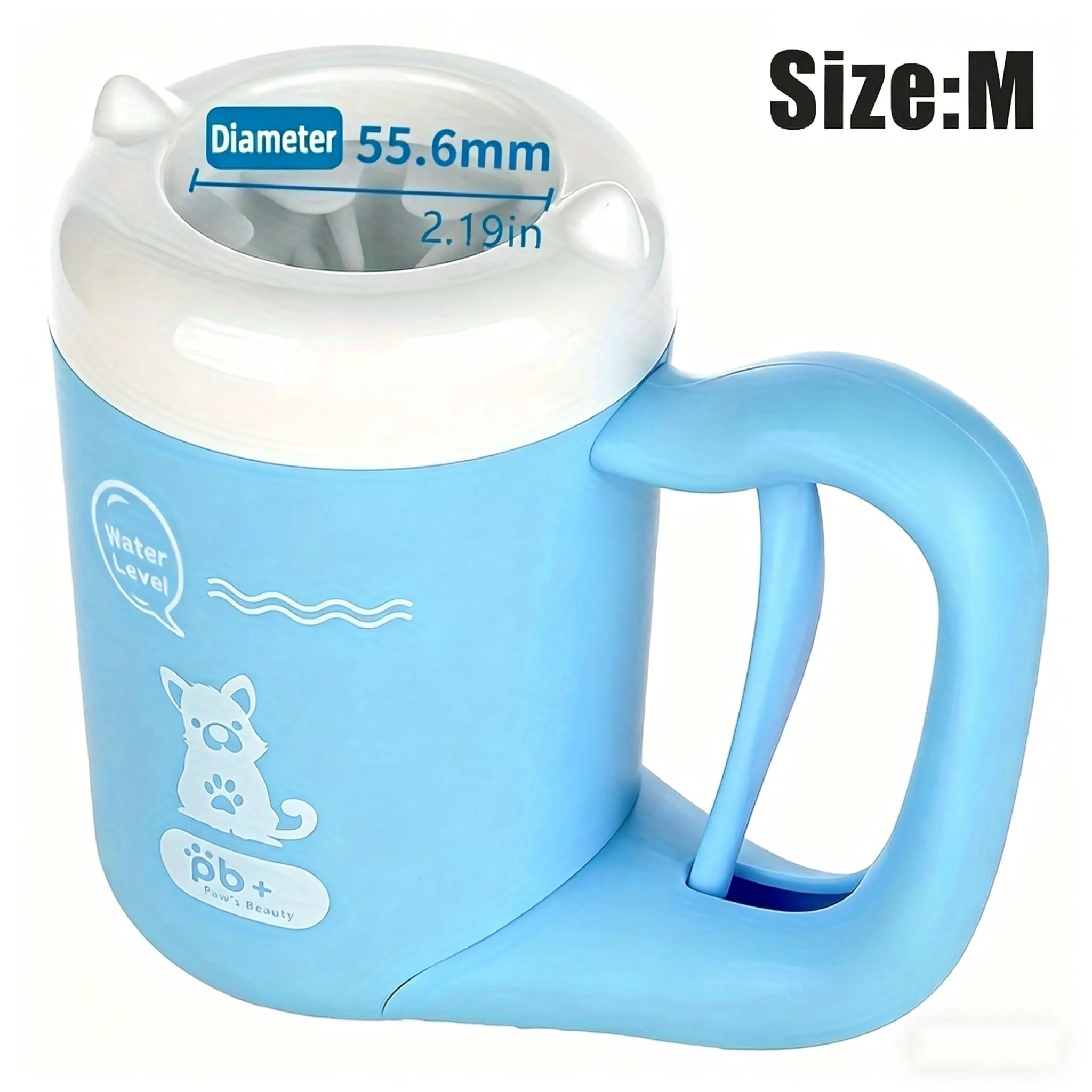 360° Dog Paw Cleaner Cup — Portable Silicone Paw Washer for Dogs & Cats