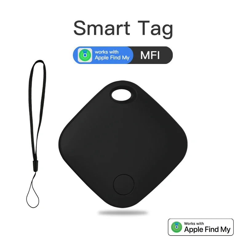 Smart AirTag Tracker – GPS Pet & Child Tracker for Apple Find My, Mini Smart Tag