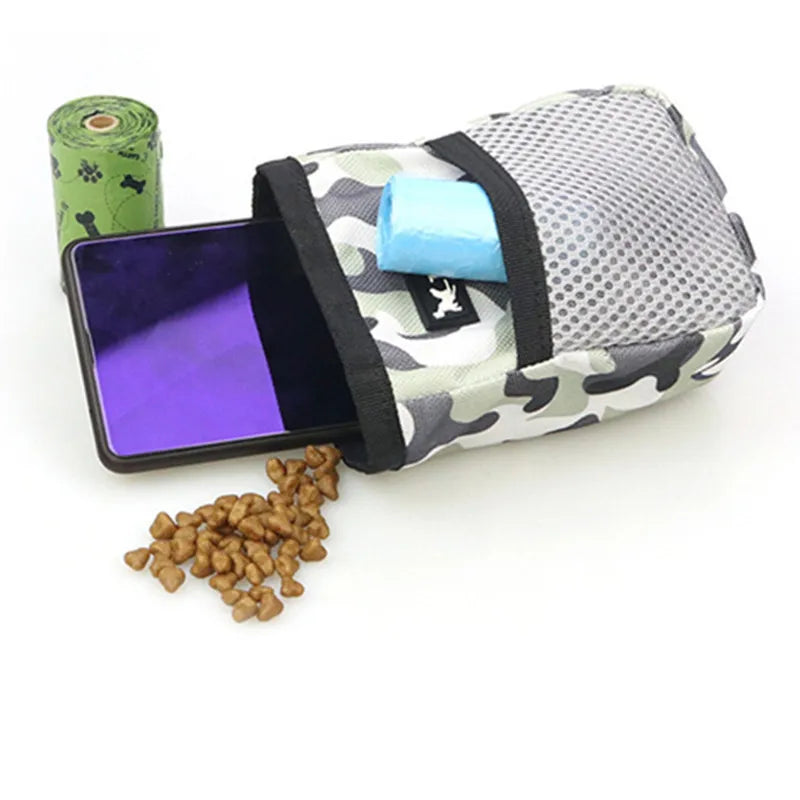 Dog Training Treat Pouch — Hands-Free Reward Bag with Waist Clip