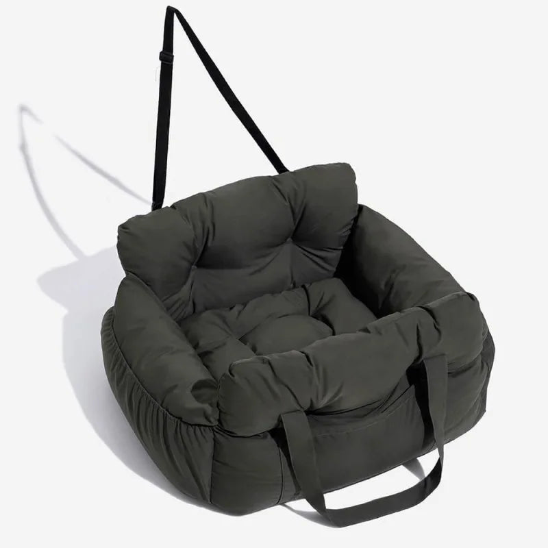 Dog Car Seat Bed — Removable, Washable Travel Seat for Small & Medium Dogs