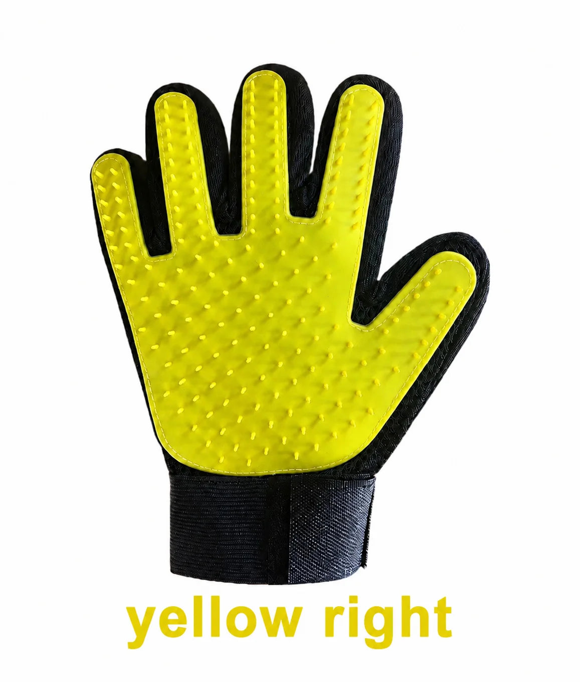 Pet Grooming Glove — Gentle Deshedding Brush for Dogs & Cats