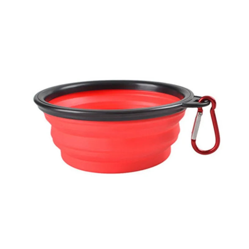 Collapsible Pet Travel Bowl — Portable Food & Water Bowl for Dogs & Cats