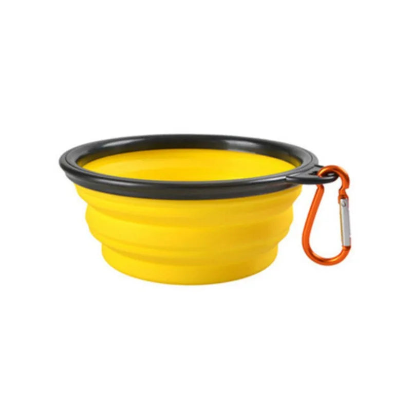 Collapsible Pet Travel Bowl — Portable Food & Water Bowl for Dogs & Cats