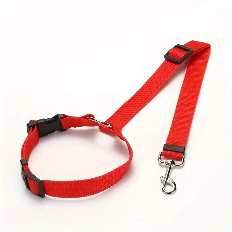 Pet Car Seat Belt — Adjustable Safety Restraint for Dogs & Cats