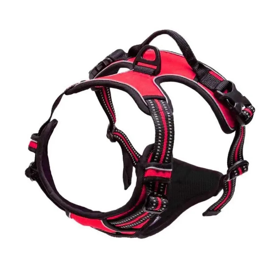 Dog Vest Harness & Leash Set — Adjustable Collar for Small & Medium Dogs