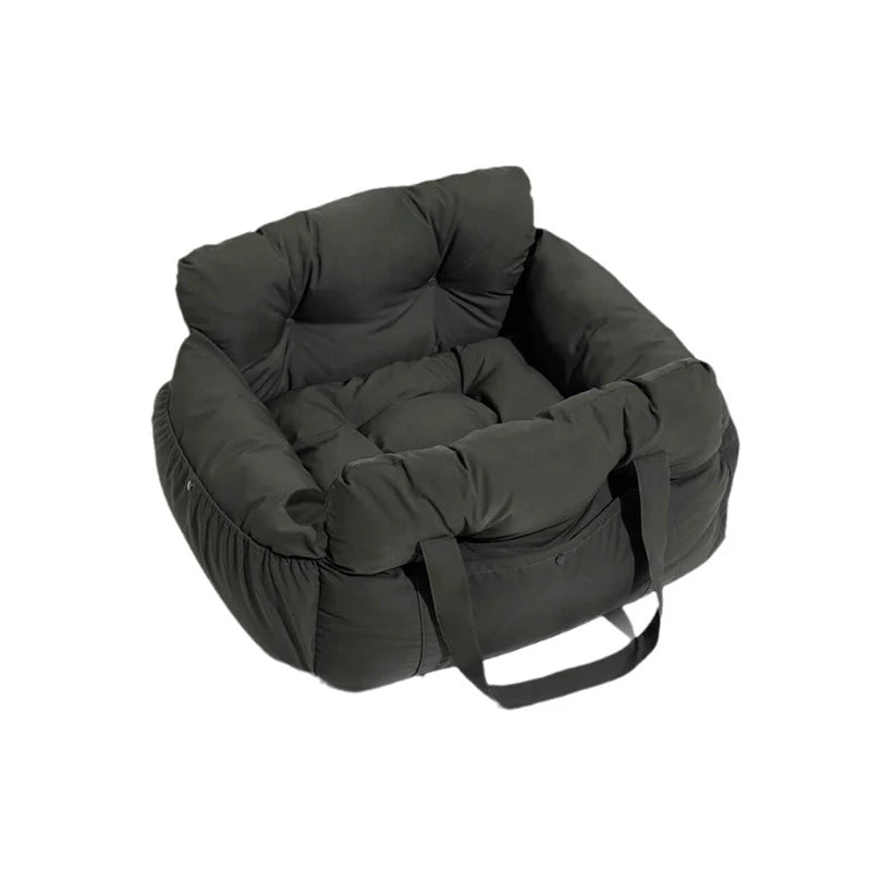 Dog Car Seat Bed — Removable, Washable Travel Seat for Small & Medium Dogs
