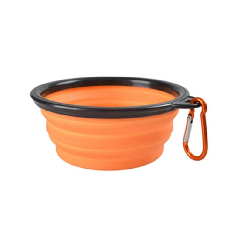 Collapsible Pet Travel Bowl — Portable Food & Water Bowl for Dogs & Cats