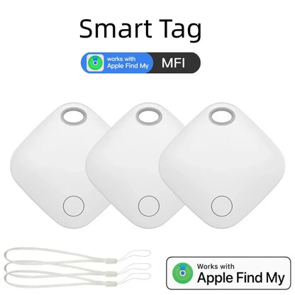 Smart AirTag Tracker – GPS Pet & Child Tracker for Apple Find My, Mini Smart Tag