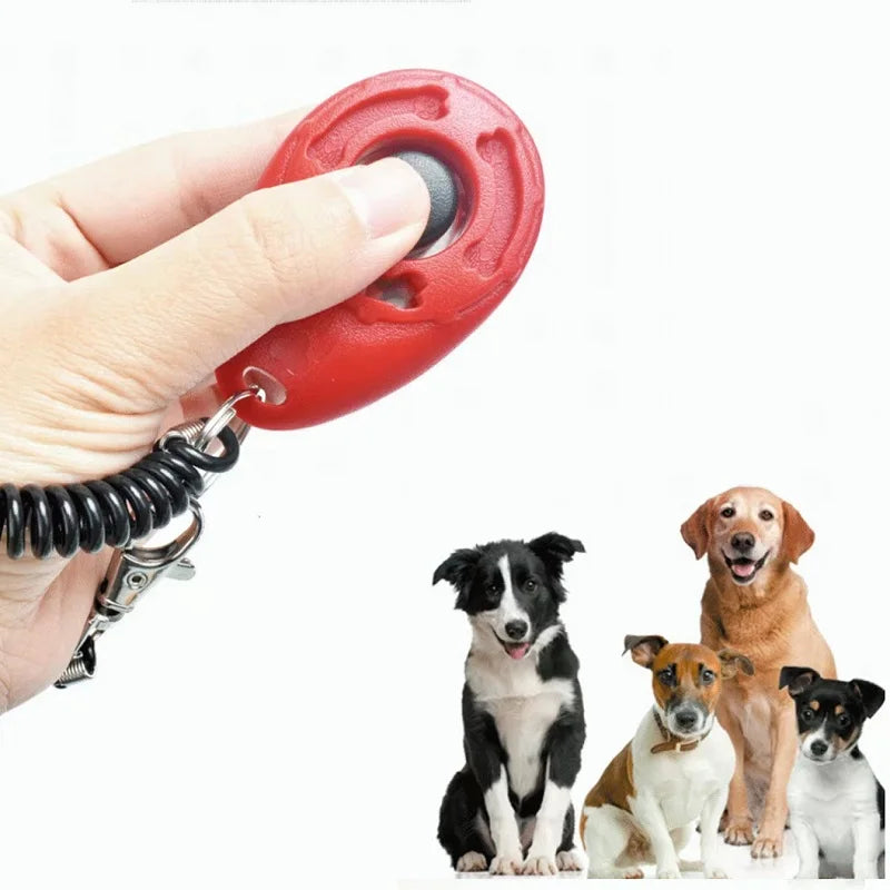 Pet Training Clicker with Wrist Strap — Dog & Cat Click Trainer