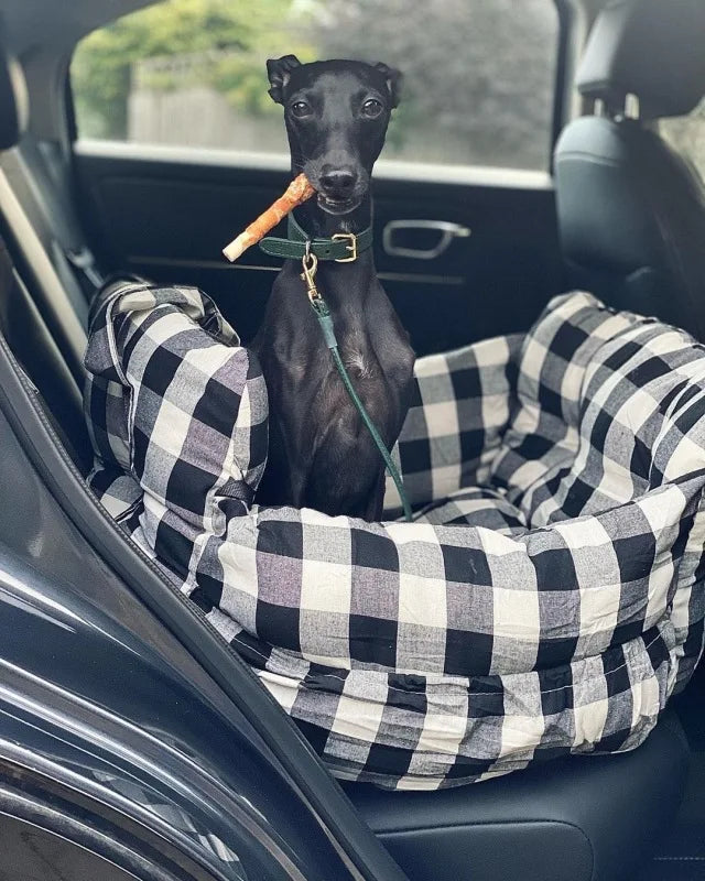 Dog Car Seat Bed — Removable, Washable Travel Seat for Small & Medium Dogs