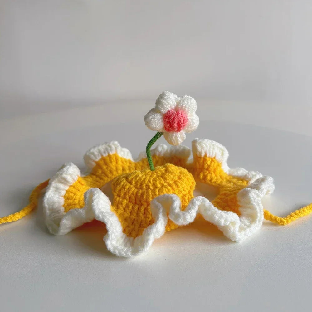 Cute Knitted Pet Hat — Cosy Autumn & Winter Hat for Cats & Small Dogs