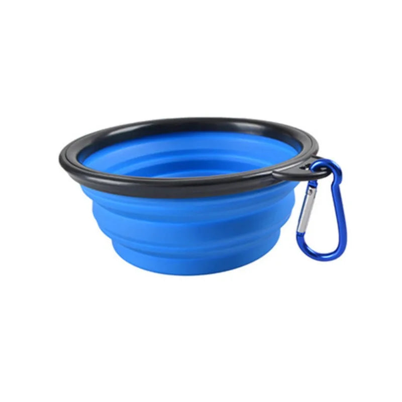 Collapsible Pet Travel Bowl — Portable Food & Water Bowl for Dogs & Cats