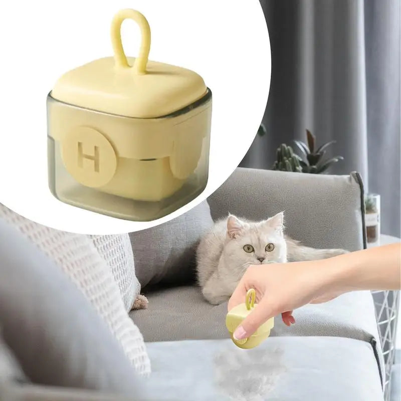 Portable Reusable Pet Hair Remover – Washable Lint Roller for Home & Travel