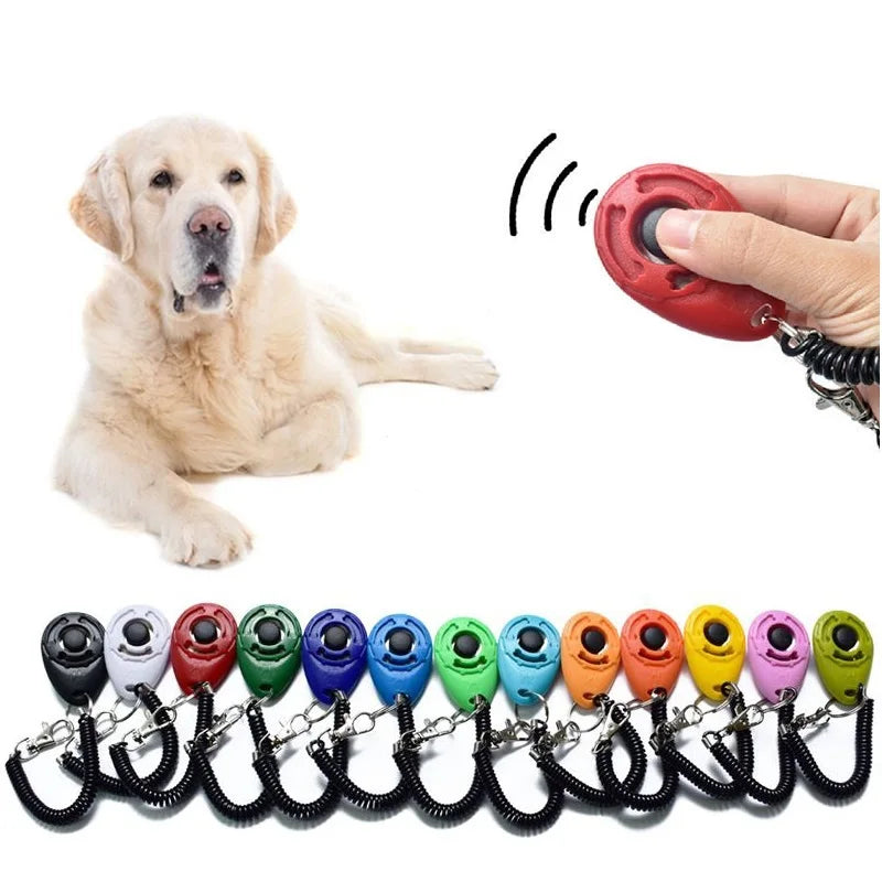 Pet Training Clicker with Wrist Strap — Dog & Cat Click Trainer