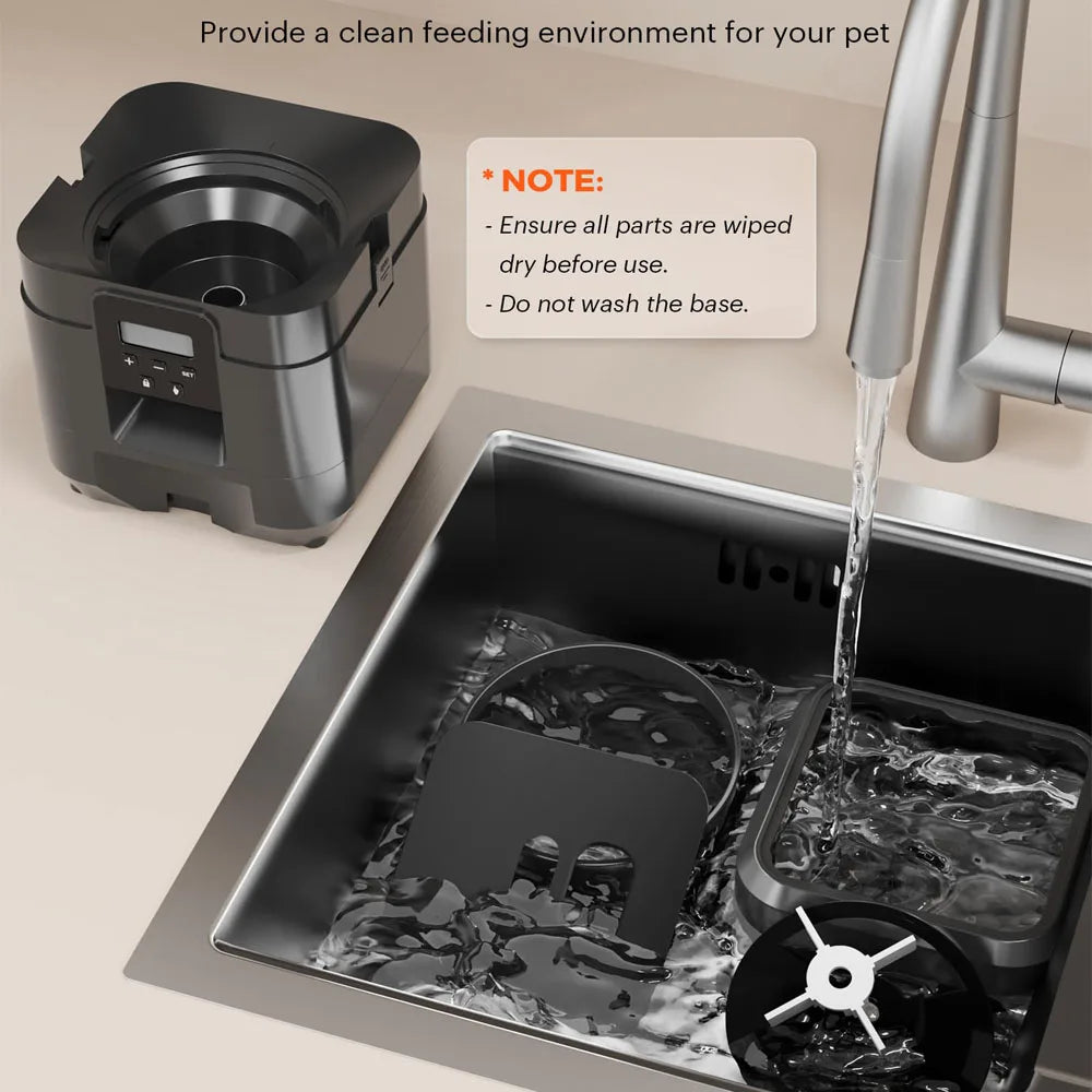 Automatic Pet Feeder — Timed & Portion-Controlled Food Dispenser for Cats & Dogs
