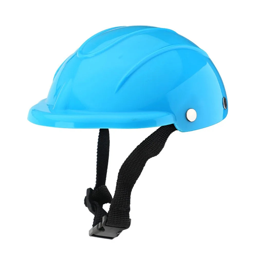 Pet Motorcycle Helmet — Adjustable Safety Helmet for Dogs & Cats
