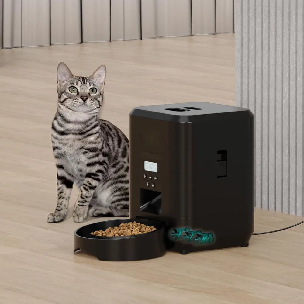 Automatic Pet Feeder — Timed & Portion-Controlled Food Dispenser for Cats & Dogs