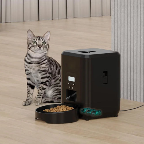 Automatic Pet Feeder — Timed & Portion-Controlled Food Dispenser for Cats & Dogs