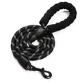Reflective Dog Leash — Strong Nylon Lead for Small, Medium & Large Dogs