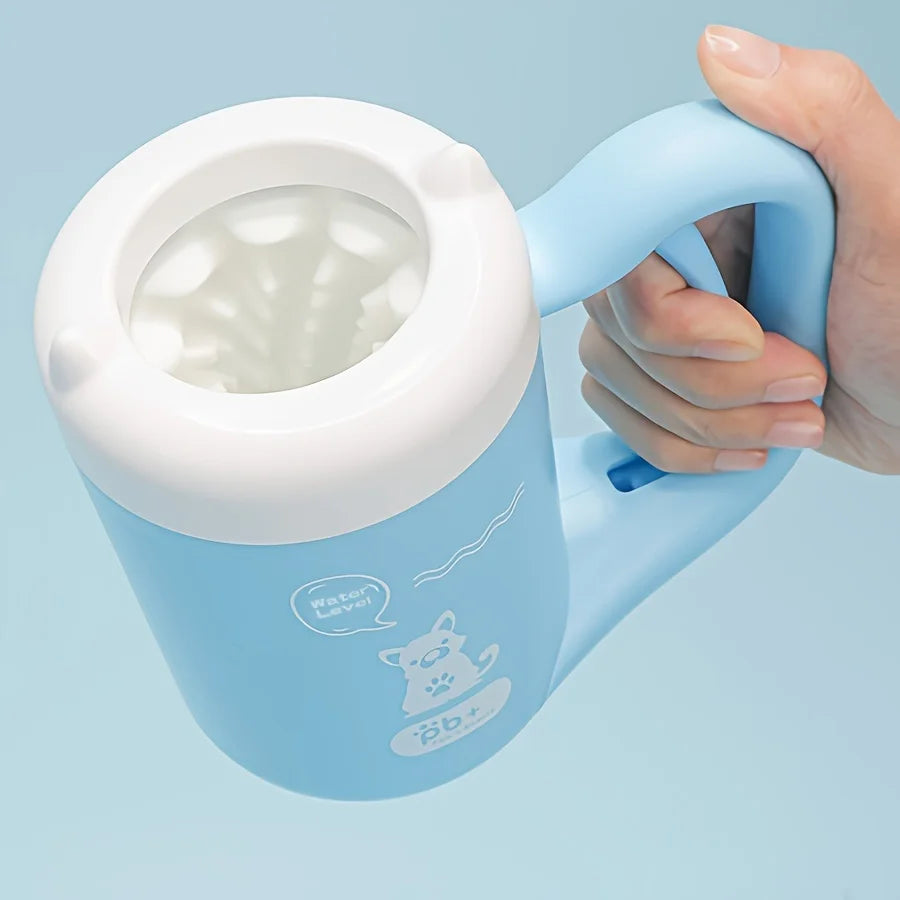360° Dog Paw Cleaner Cup — Portable Silicone Paw Washer for Dogs & Cats