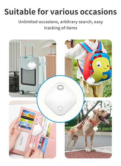 Smart AirTag Tracker – GPS Pet & Child Tracker for Apple Find My, Mini Smart Tag