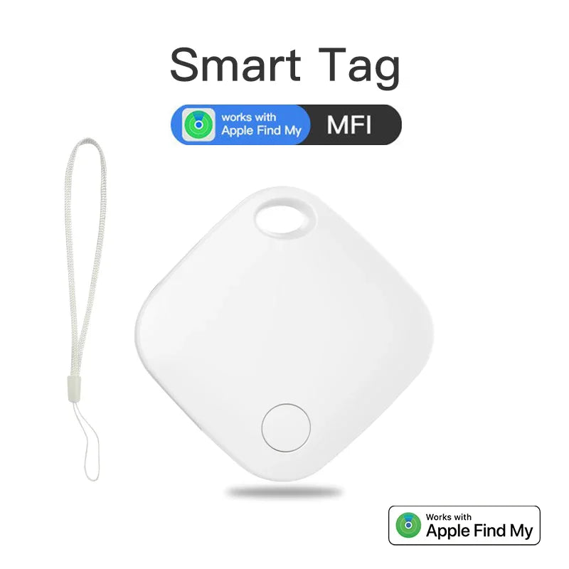 Smart AirTag Tracker – GPS Pet & Child Tracker for Apple Find My, Mini Smart Tag