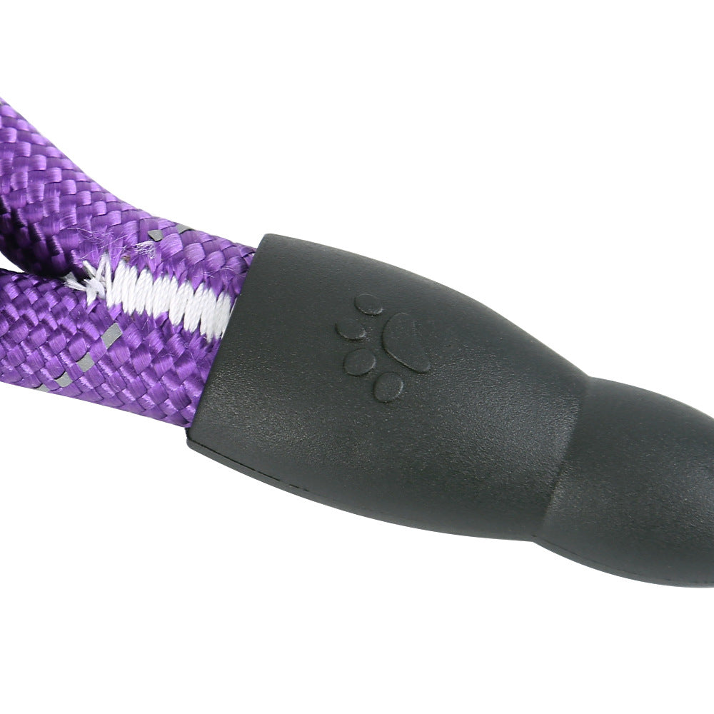 Reflective Dog Leash — Strong Nylon Lead for Small, Medium & Large Dogs