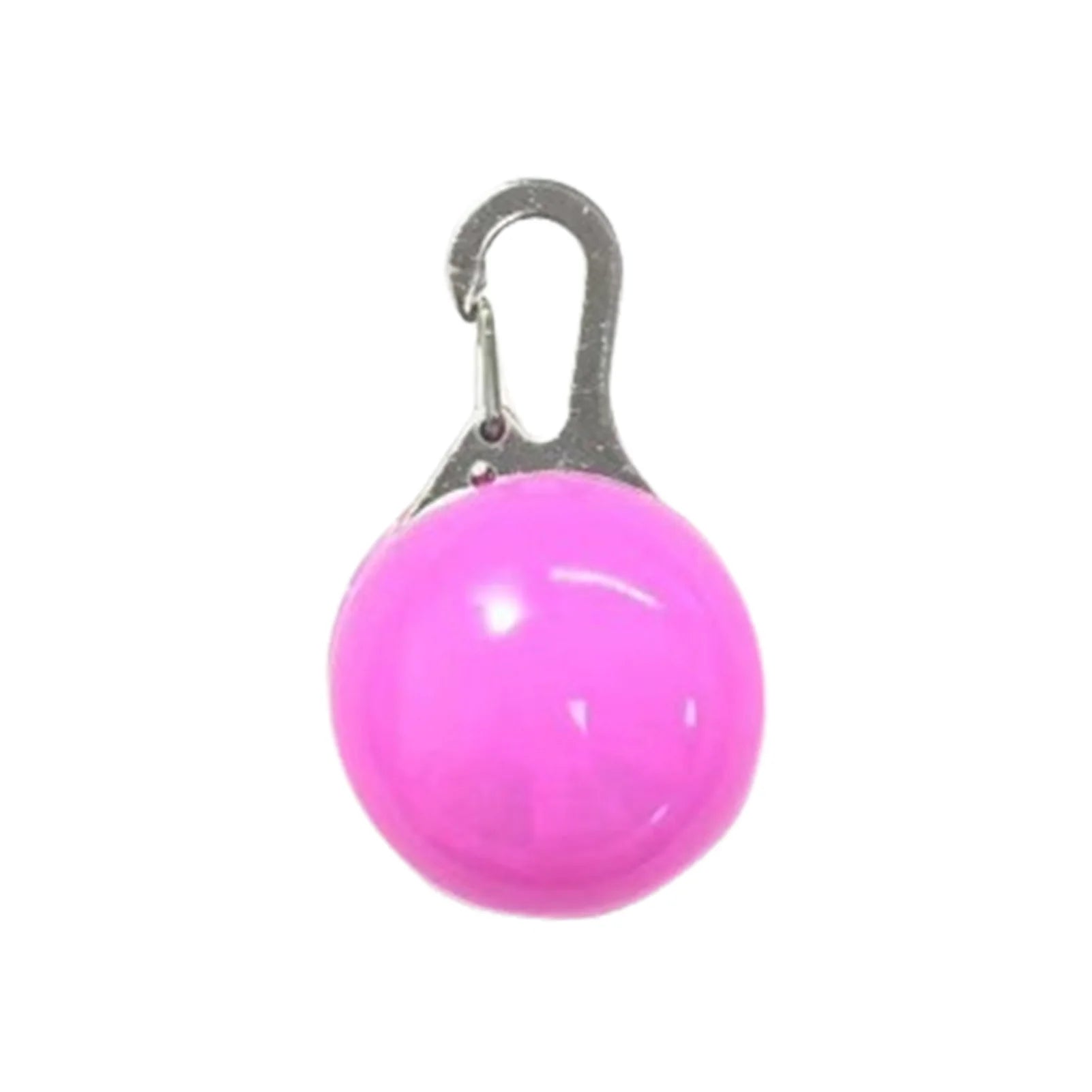 LED Pet Safety Pendant — Light-Up Collar Clip for Night Walks with Dogs & Cats