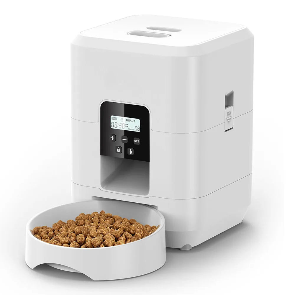 Automatic Pet Feeder — Timed & Portion-Controlled Food Dispenser for Cats & Dogs