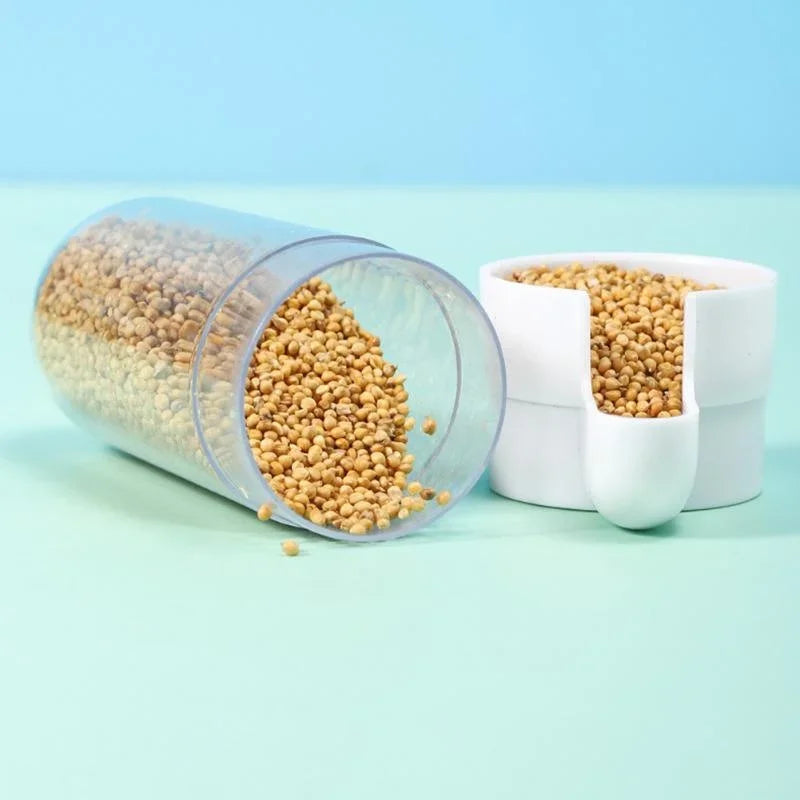 Hanging Bird Water Dispenser & Feeder — Automatic Cage Accessory for Parrots & Small Birds