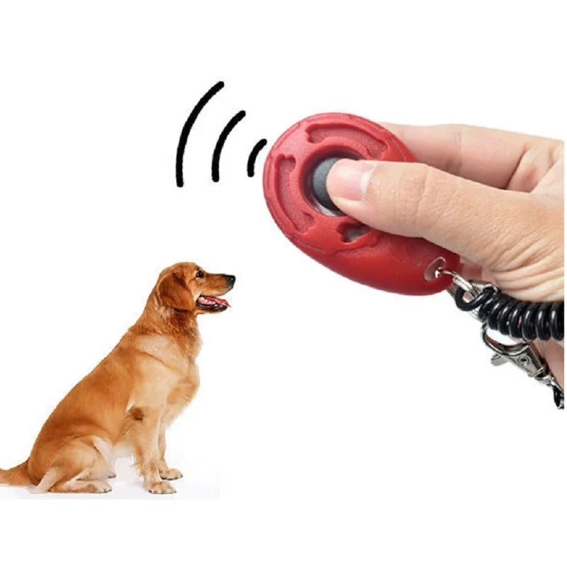 Pet Training Clicker with Wrist Strap — Dog & Cat Click Trainer