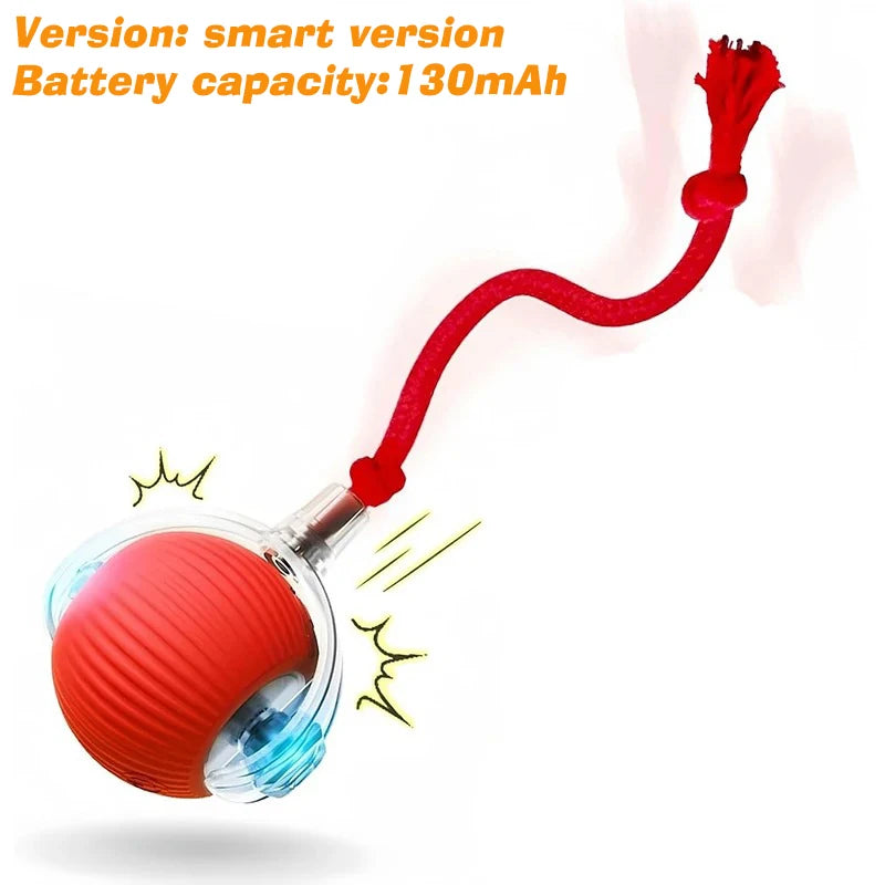 Smart Rolling Dog Ball Toy — Automatic, Rechargeable & Interactive
