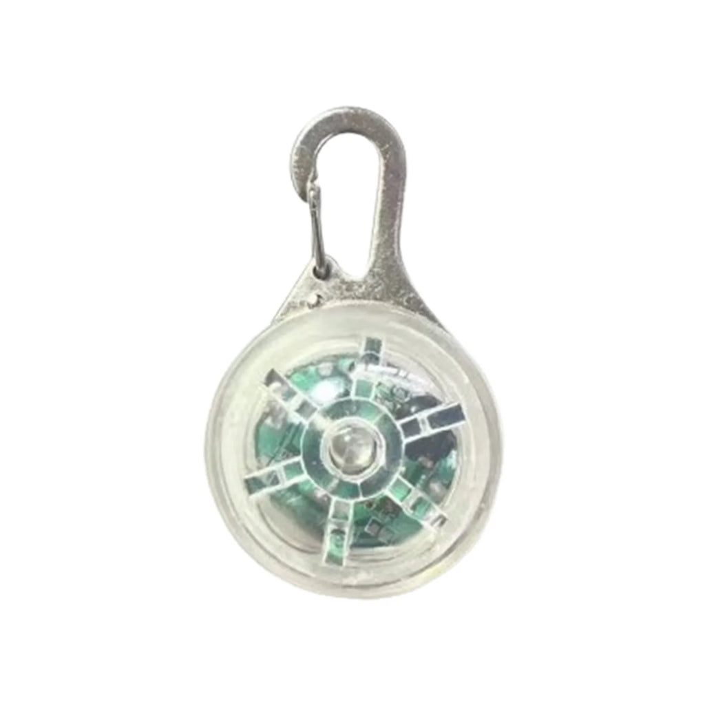 LED Pet Safety Pendant — Light-Up Collar Clip for Night Walks with Dogs & Cats