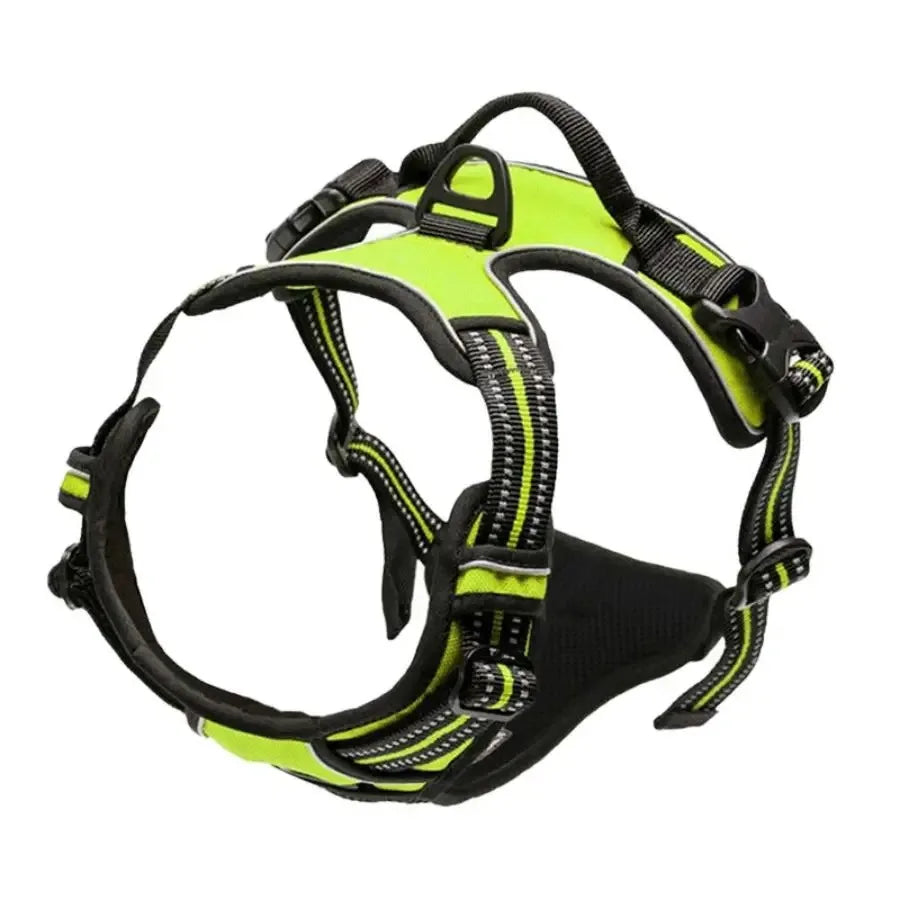 Dog Vest Harness & Leash Set — Adjustable Collar for Small & Medium Dogs