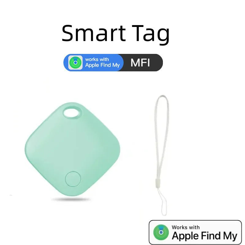 Smart AirTag Tracker – GPS Pet & Child Tracker for Apple Find My, Mini Smart Tag