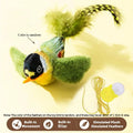 Bird-Sound Cat Toy — Interactive Elastic Rope Toy to Relieve Boredom & Encourage Play