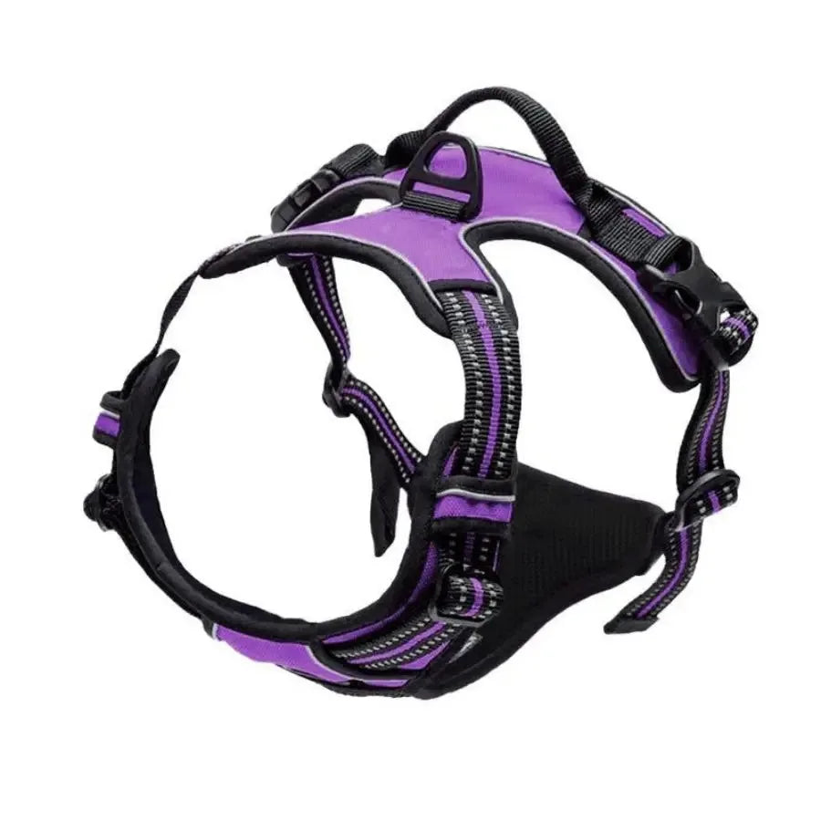 Dog Vest Harness & Leash Set — Adjustable Collar for Small & Medium Dogs
