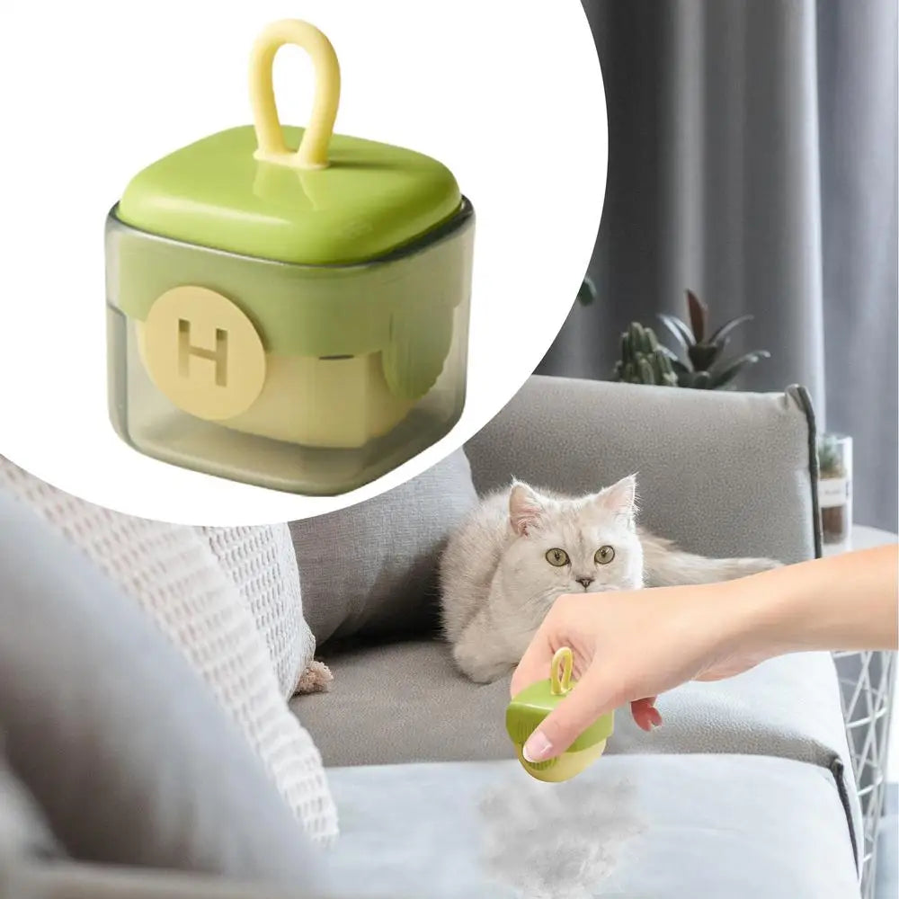 Portable Reusable Pet Hair Remover – Washable Lint Roller for Home & Travel