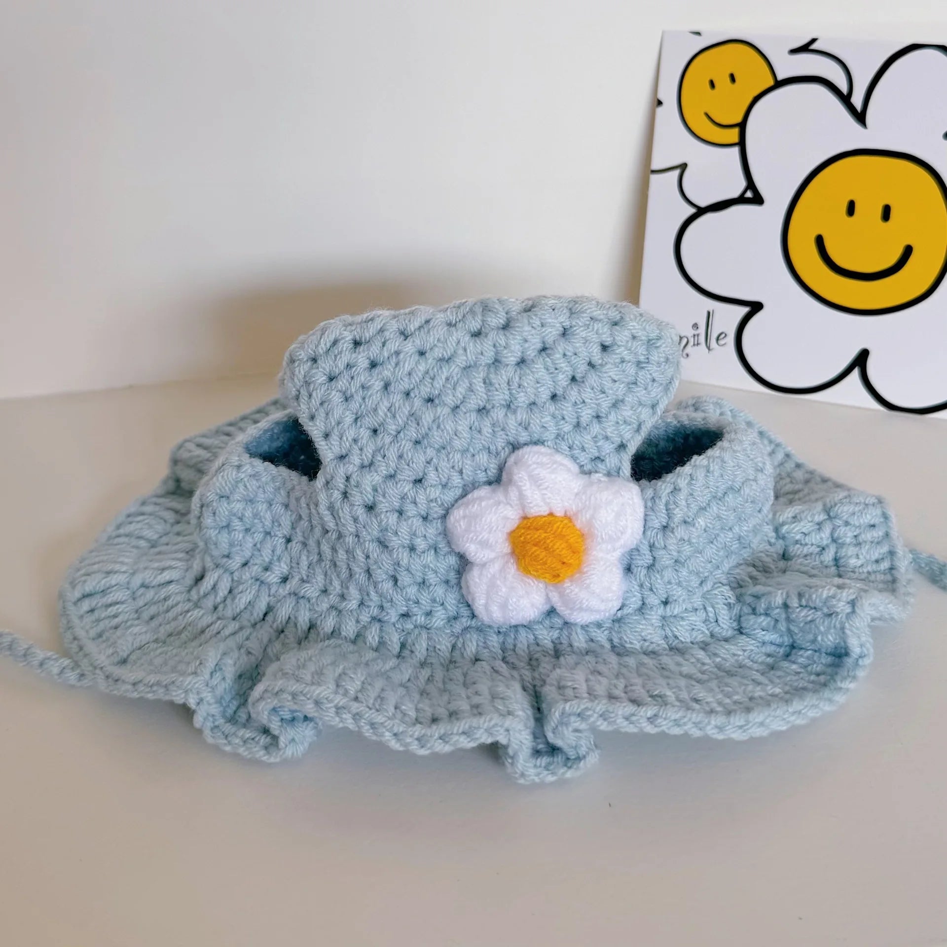 Cute Knitted Pet Hat — Cosy Autumn & Winter Hat for Cats & Small Dogs