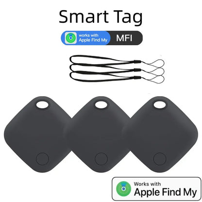 Smart AirTag Tracker – GPS Pet & Child Tracker for Apple Find My, Mini Smart Tag