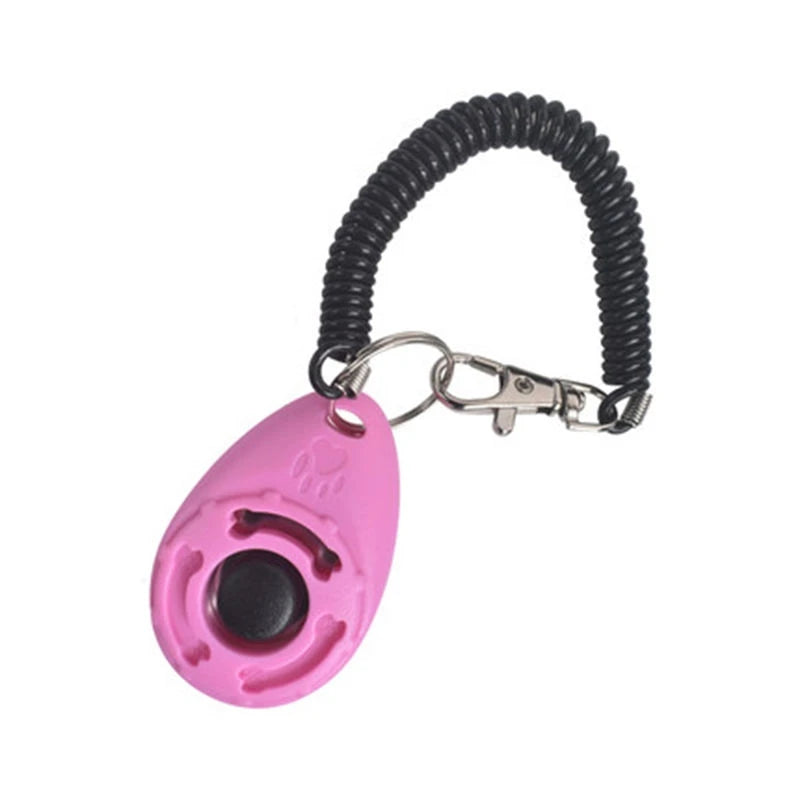 Pet Training Clicker with Wrist Strap — Dog & Cat Click Trainer