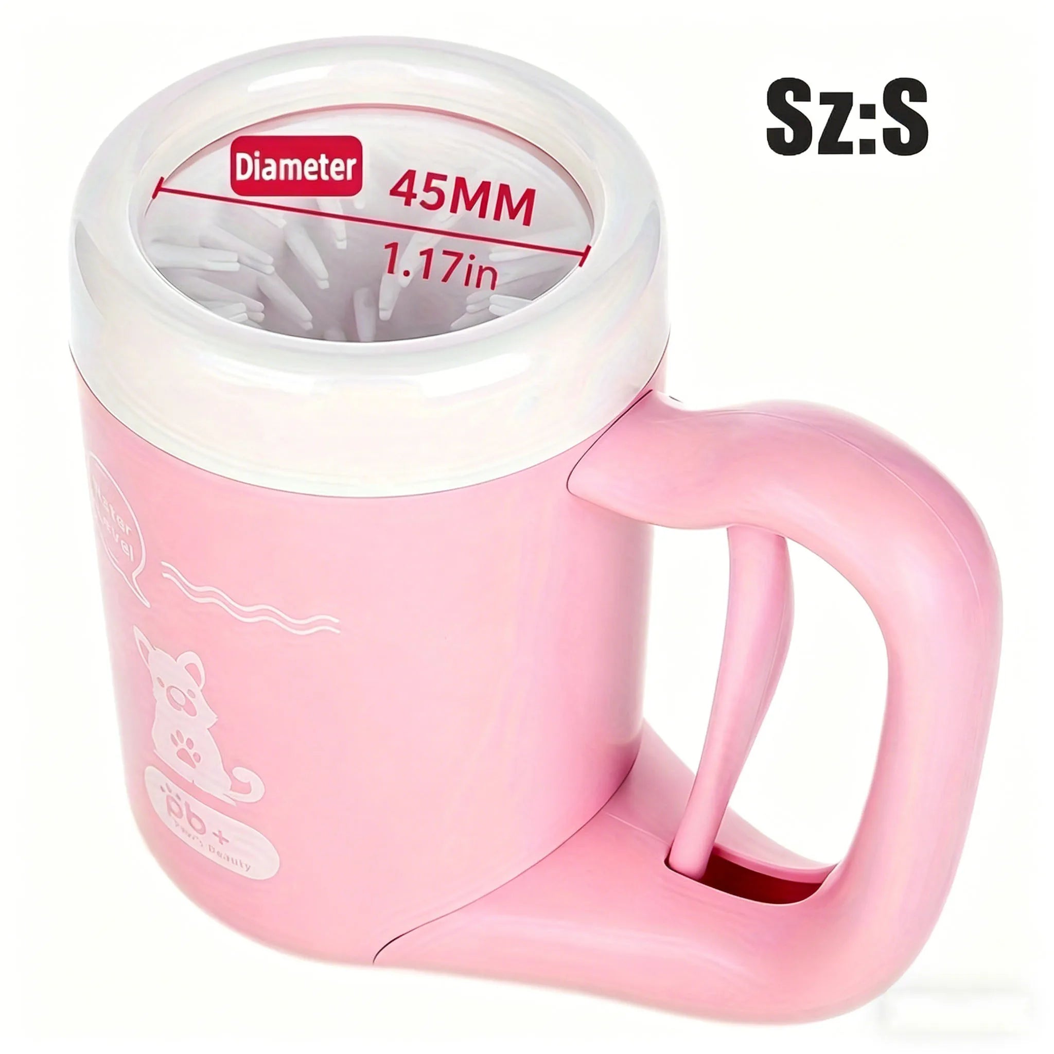 360° Dog Paw Cleaner Cup — Portable Silicone Paw Washer for Dogs & Cats