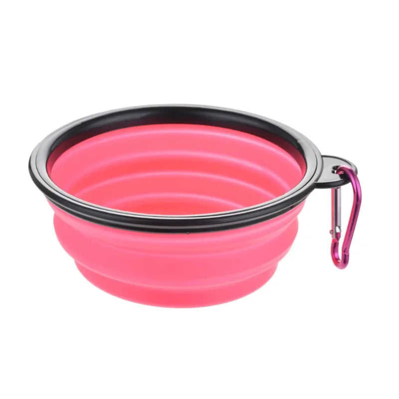 Collapsible Pet Travel Bowl — Portable Food & Water Bowl for Dogs & Cats