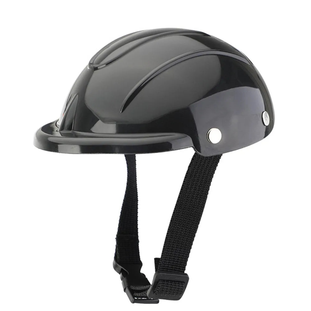 Pet Motorcycle Helmet — Adjustable Safety Helmet for Dogs & Cats