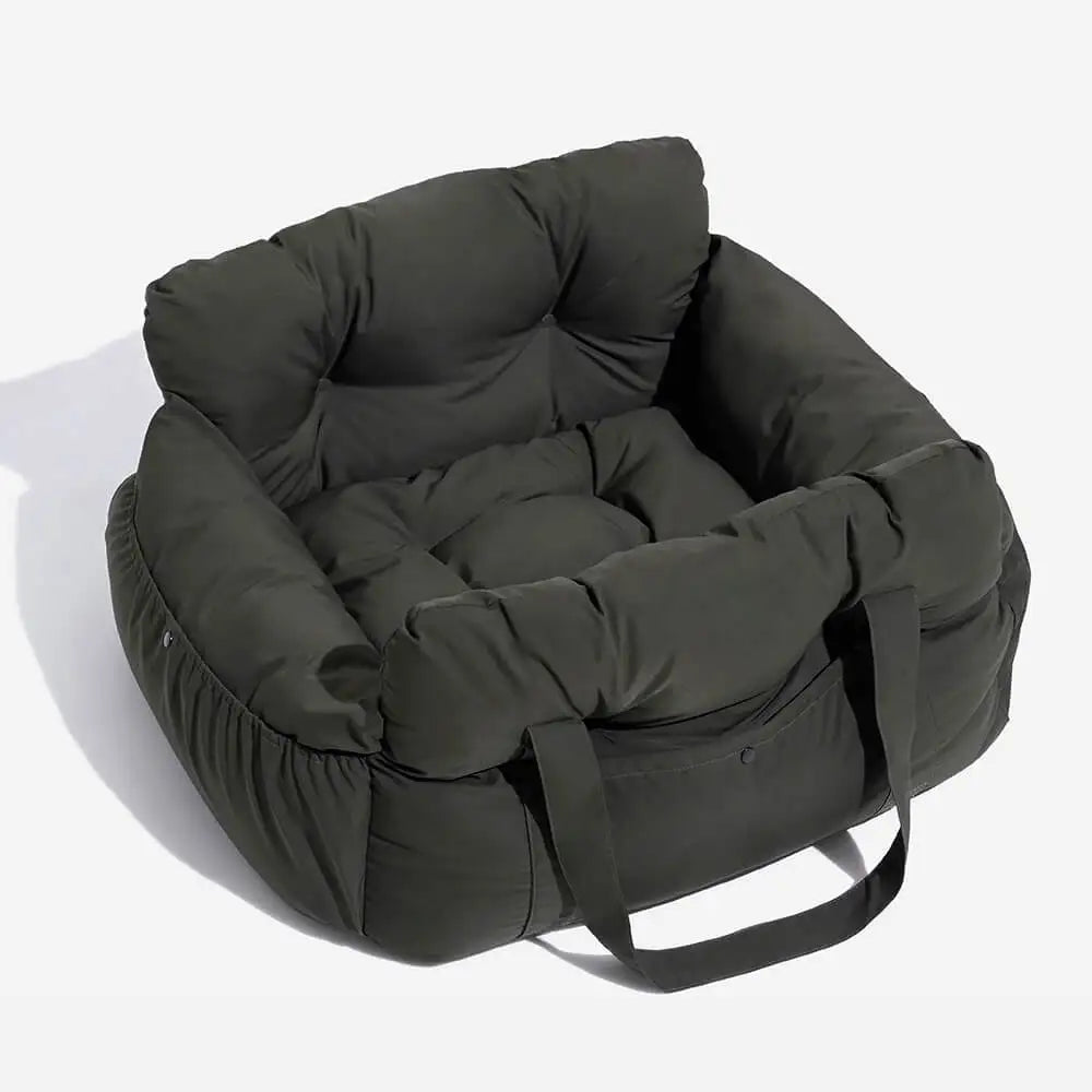 Dog Car Seat Bed — Removable, Washable Travel Seat for Small & Medium Dogs